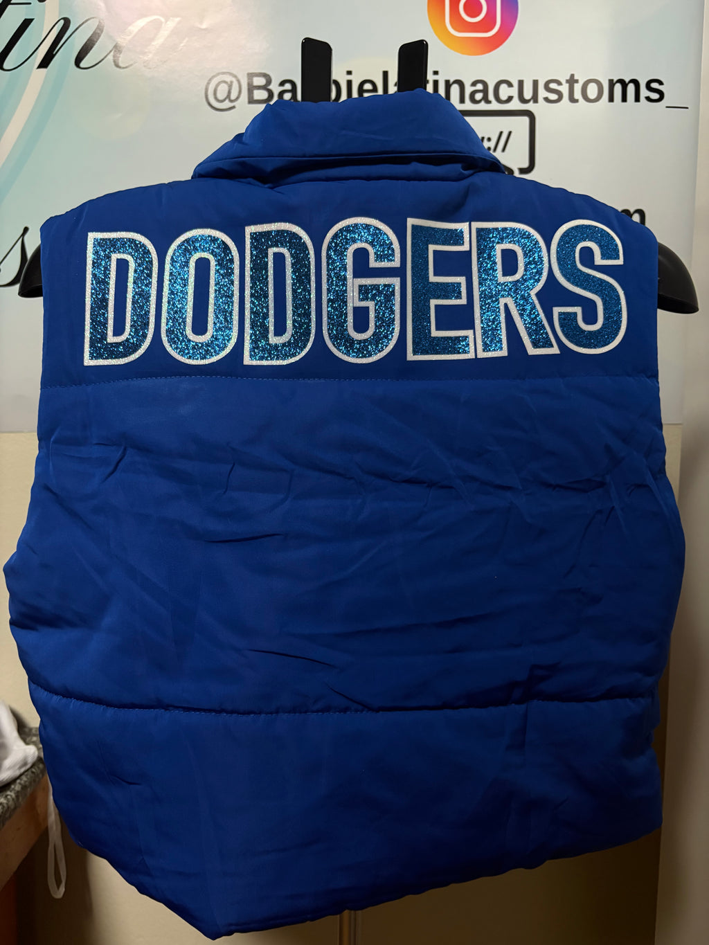 LA Dodgers Puffer Vest