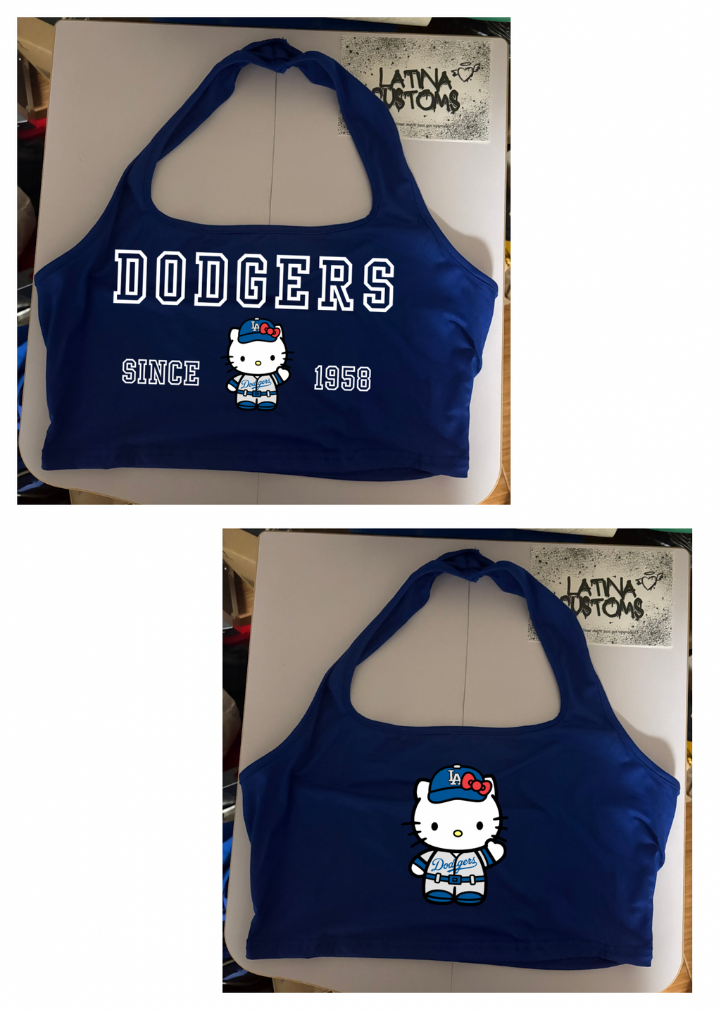 Hello Kitty Dodgers Baseball