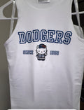 Dodgers Hello Kitty Racer Back Tank