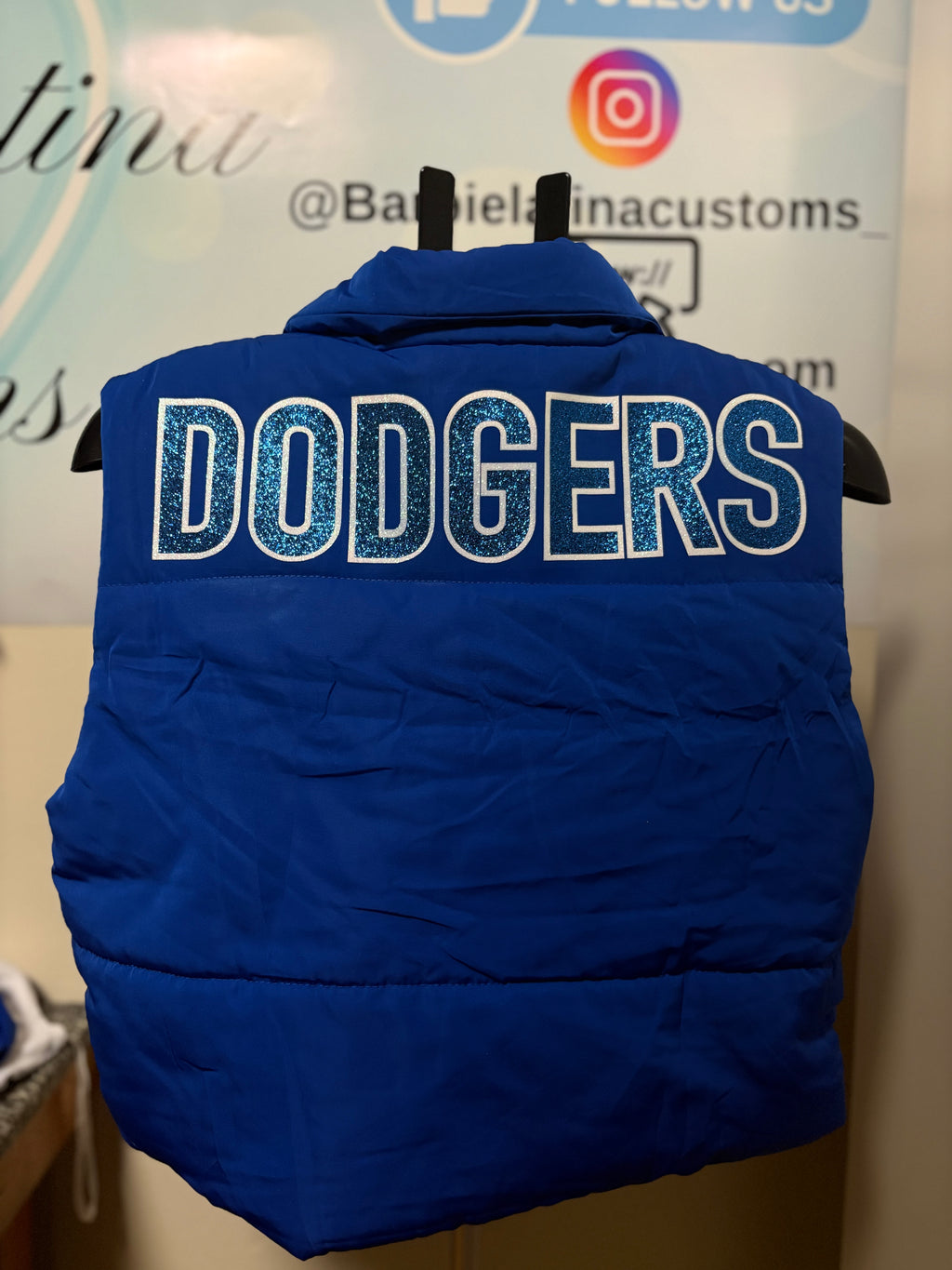 LA Dodgers Puffer Vest