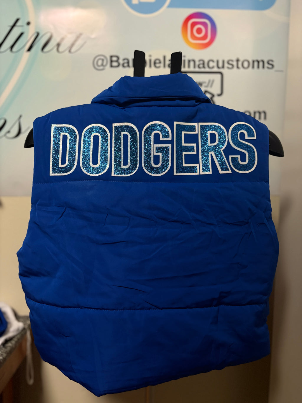 LA Dodgers Puffer Vest