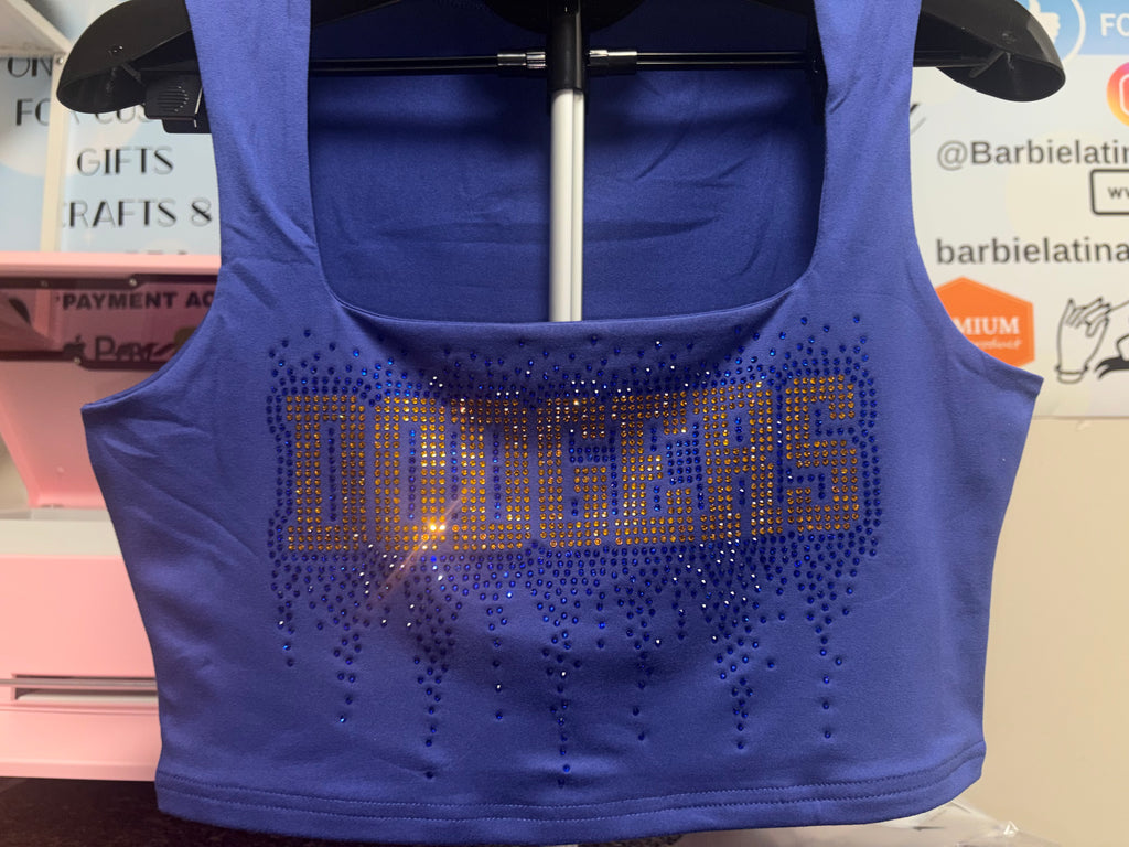 Dodgers Rhinestones WS Inspired