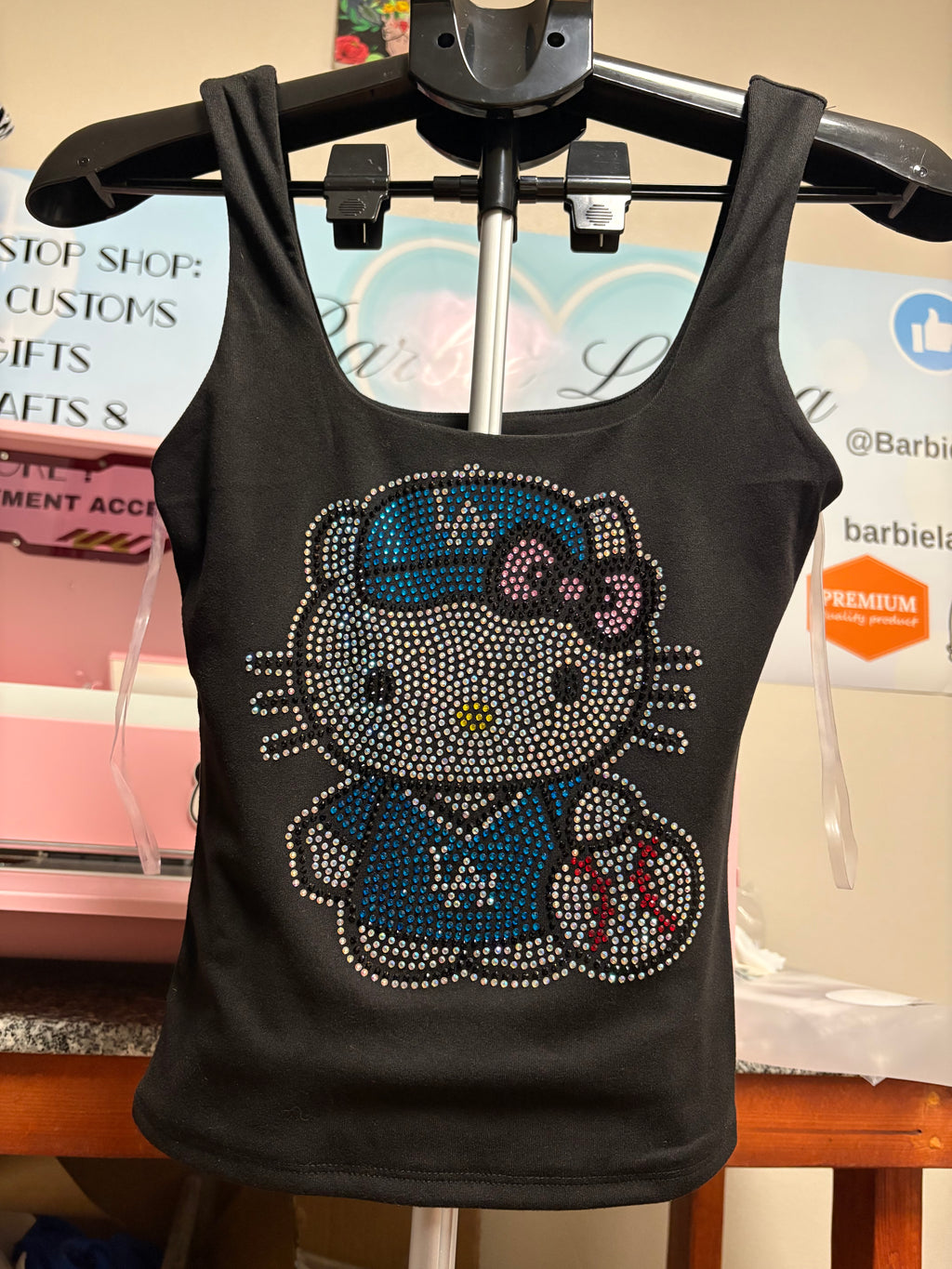 Hello Kitty x Dodgers Tank Top