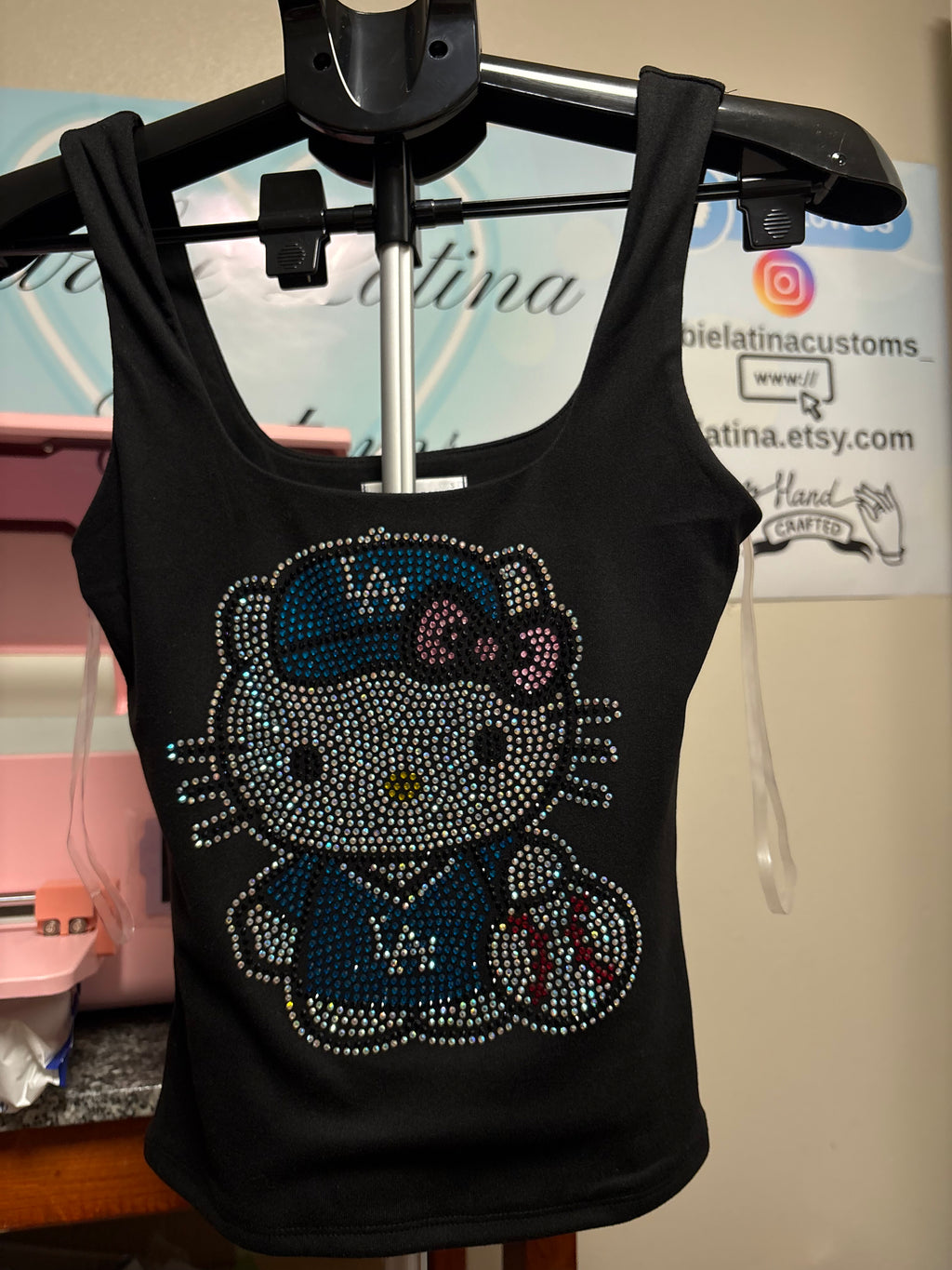 Hello Kitty x Dodgers Tank Top
