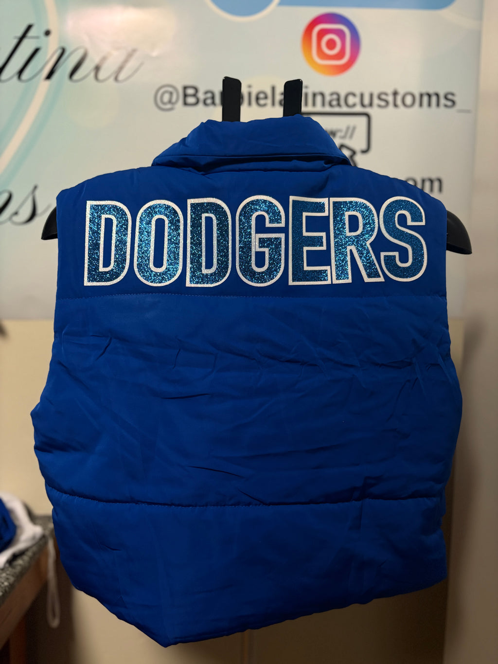LA Dodgers Puffer Vest