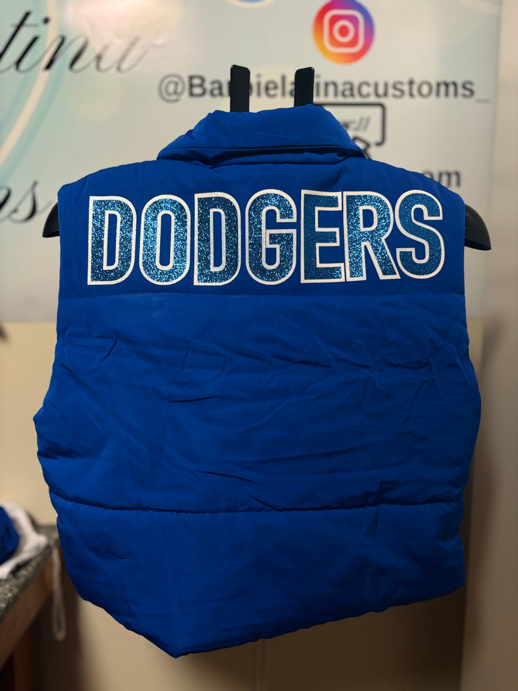 LA Dodgers Puffer Vest