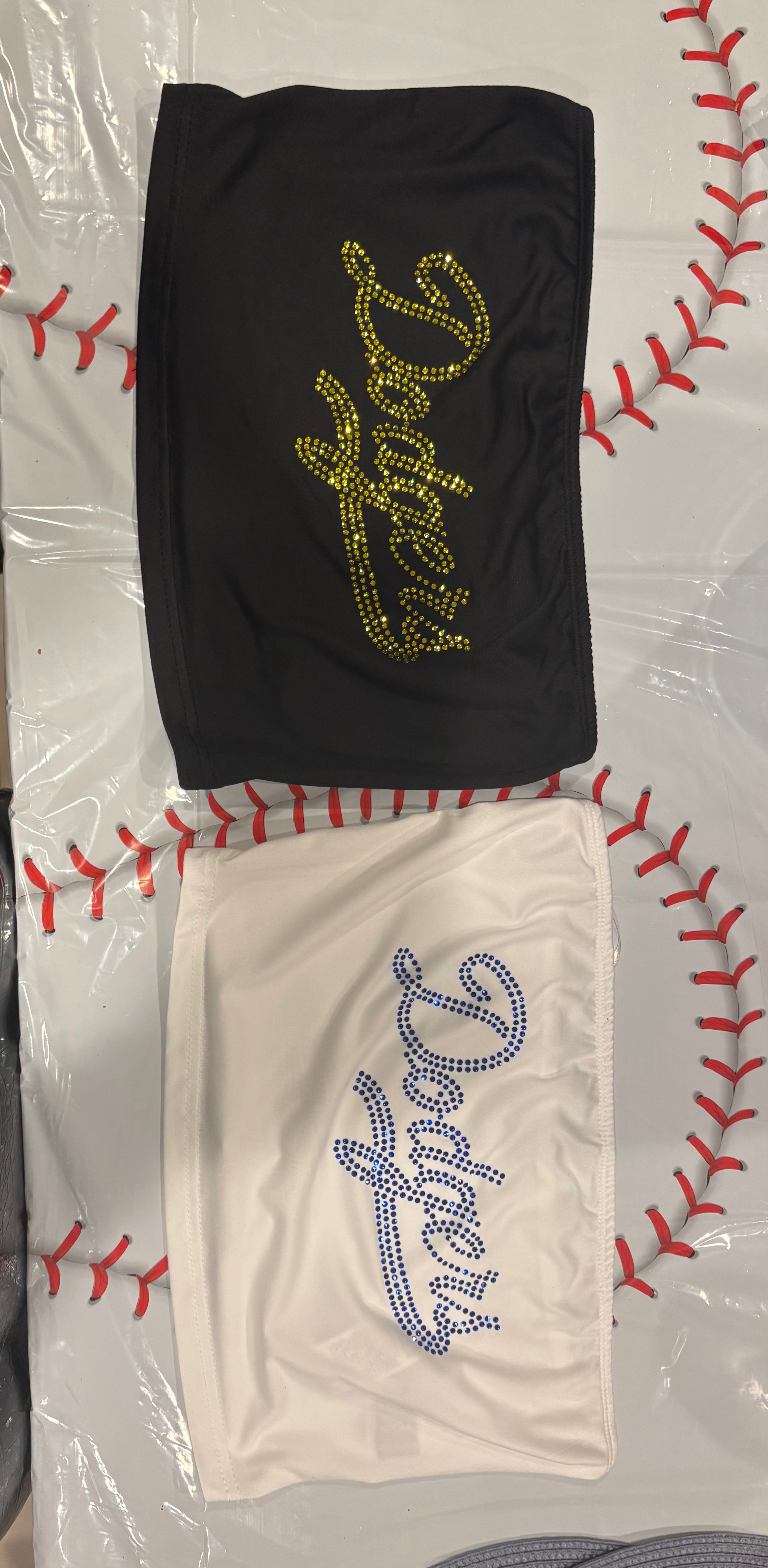 Los Angeles Dodgers Rhinestone Tube Top – World Series Champions Fan Top