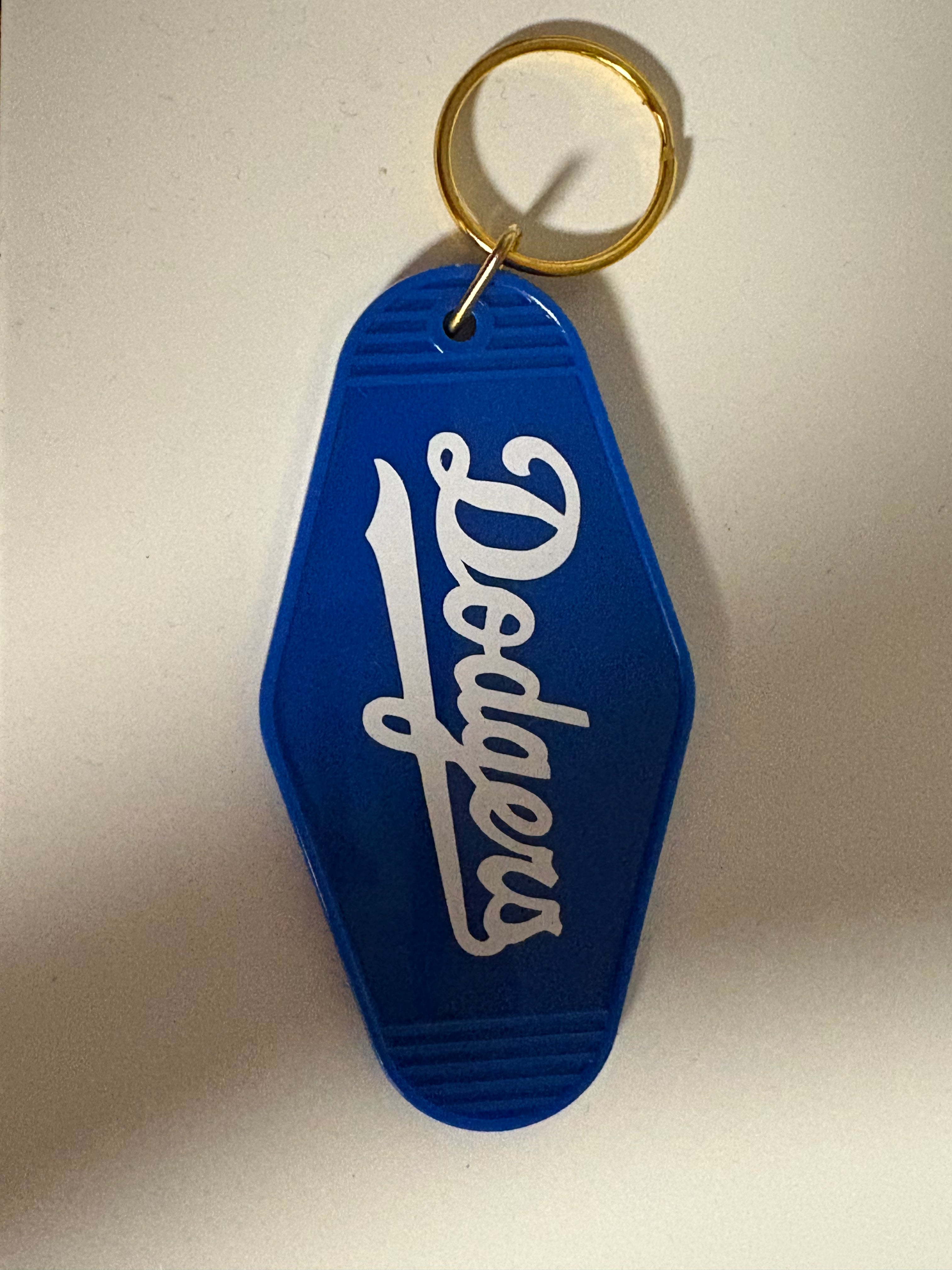 Dodgers Motel Keychain