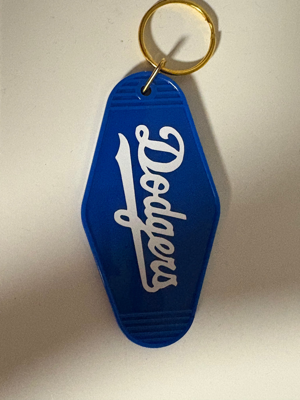 Dodgers Motel Keychain