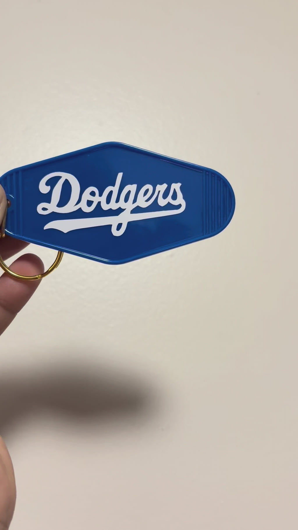 Dodgers Motel Keychain
